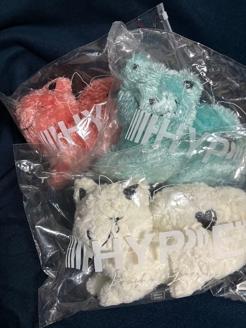 米津玄師　HYPEリイシューねこちゃん3体　おまけ付き