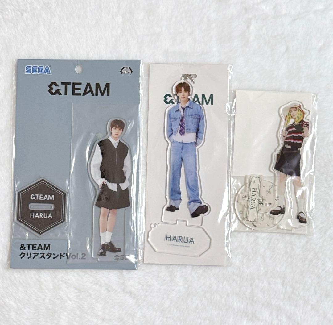 &TEAM ハルア アクスタ 缶バッジ グッズ まとめ売り