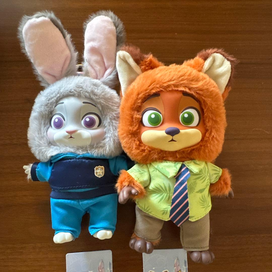 ニック　ジュディ　ズートピア　TOPTOY