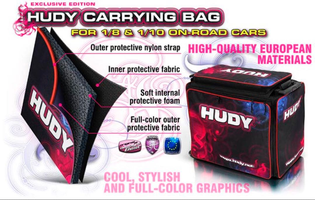 h*s様 HUDY 199120# 1/10 & 1/8 Carrying Ba