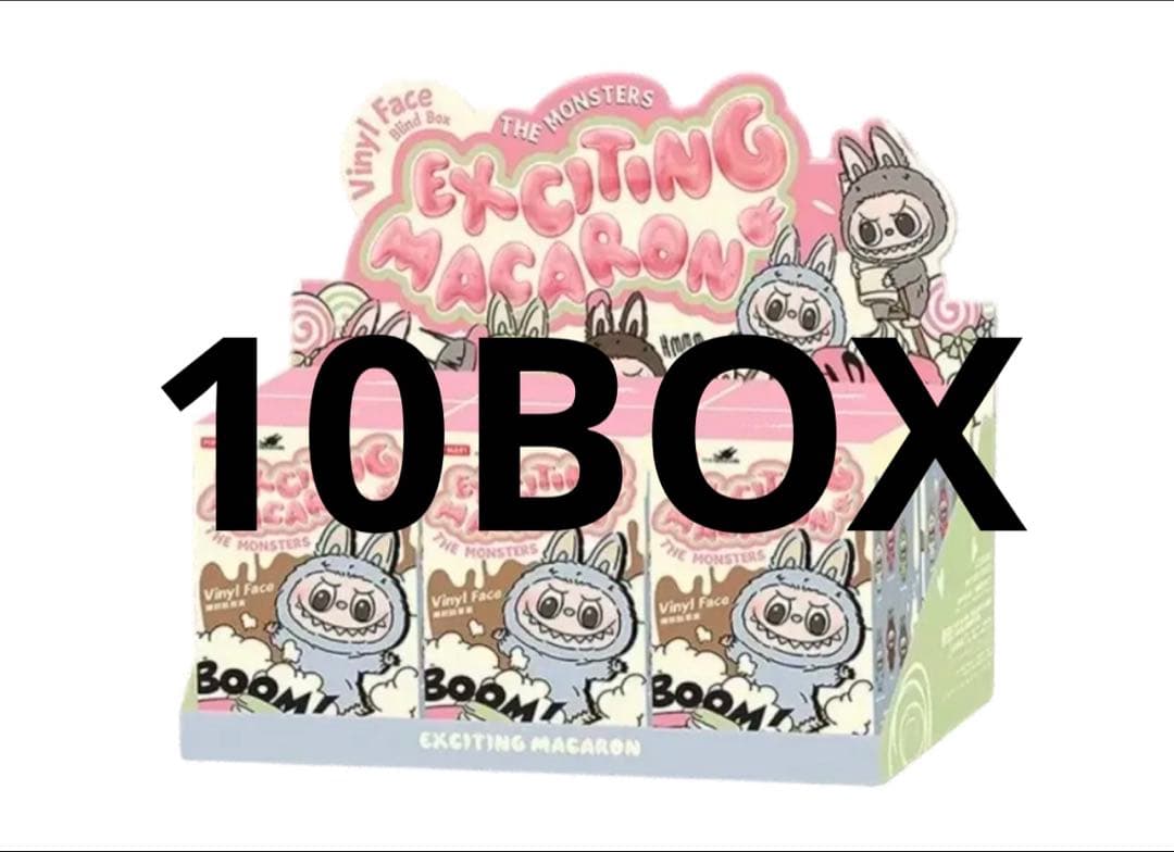 新品 未開封POPMART LABUBU ぬいぐるみ マカロン アソートボックス