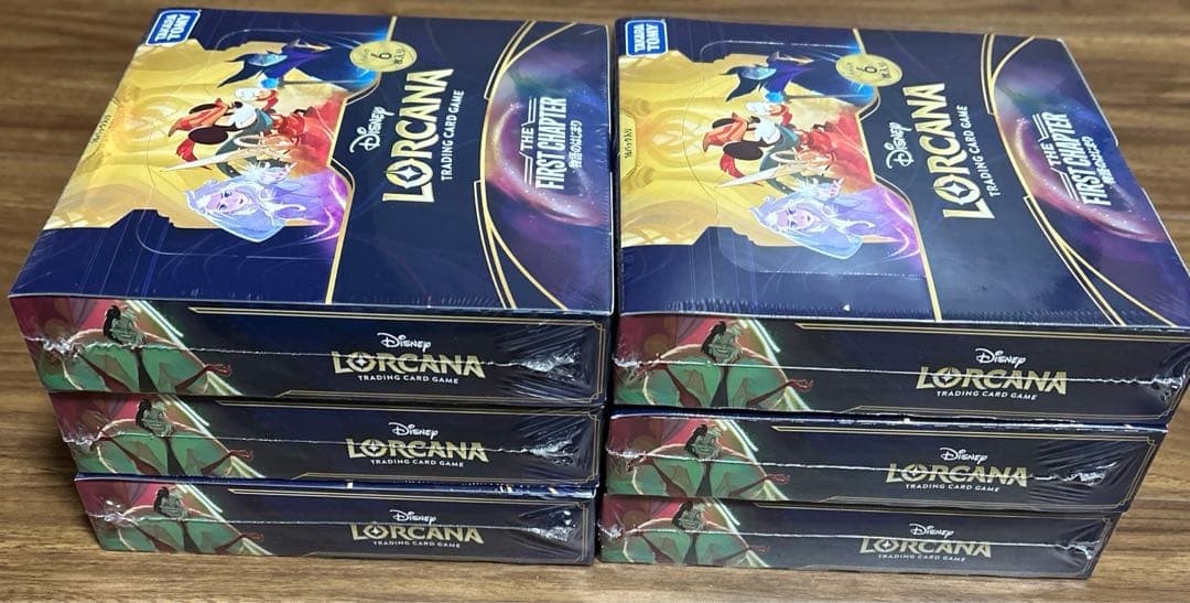 ディズニー ロルカナ 6box/シュリンク付き