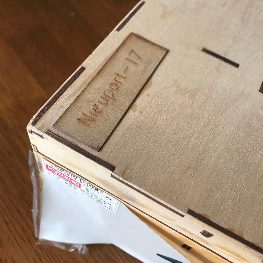 【レア❗️】 Nieport ラジコン飛行機 組み立てキット　木箱入り