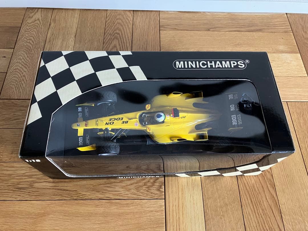 未開封 1/18 ミニチャンプス Jordan Ford EJ13 F1