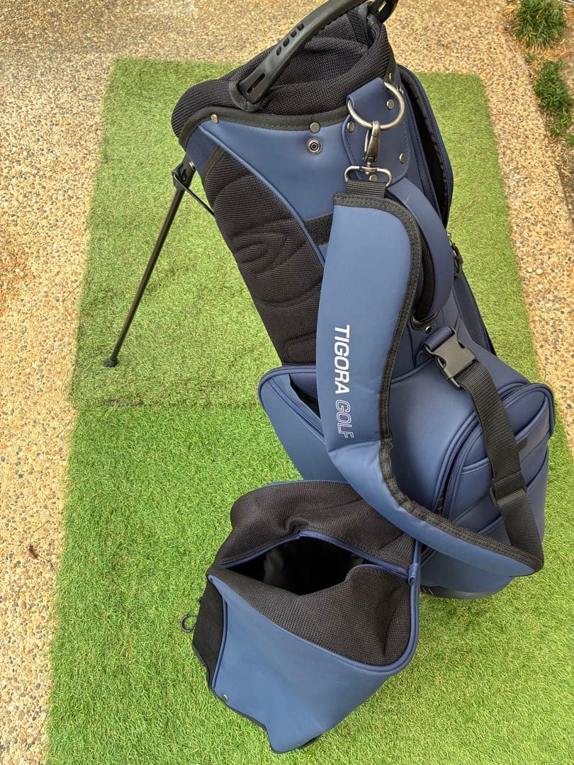 TIGORA GOLF スタンドバッグ ネイビー