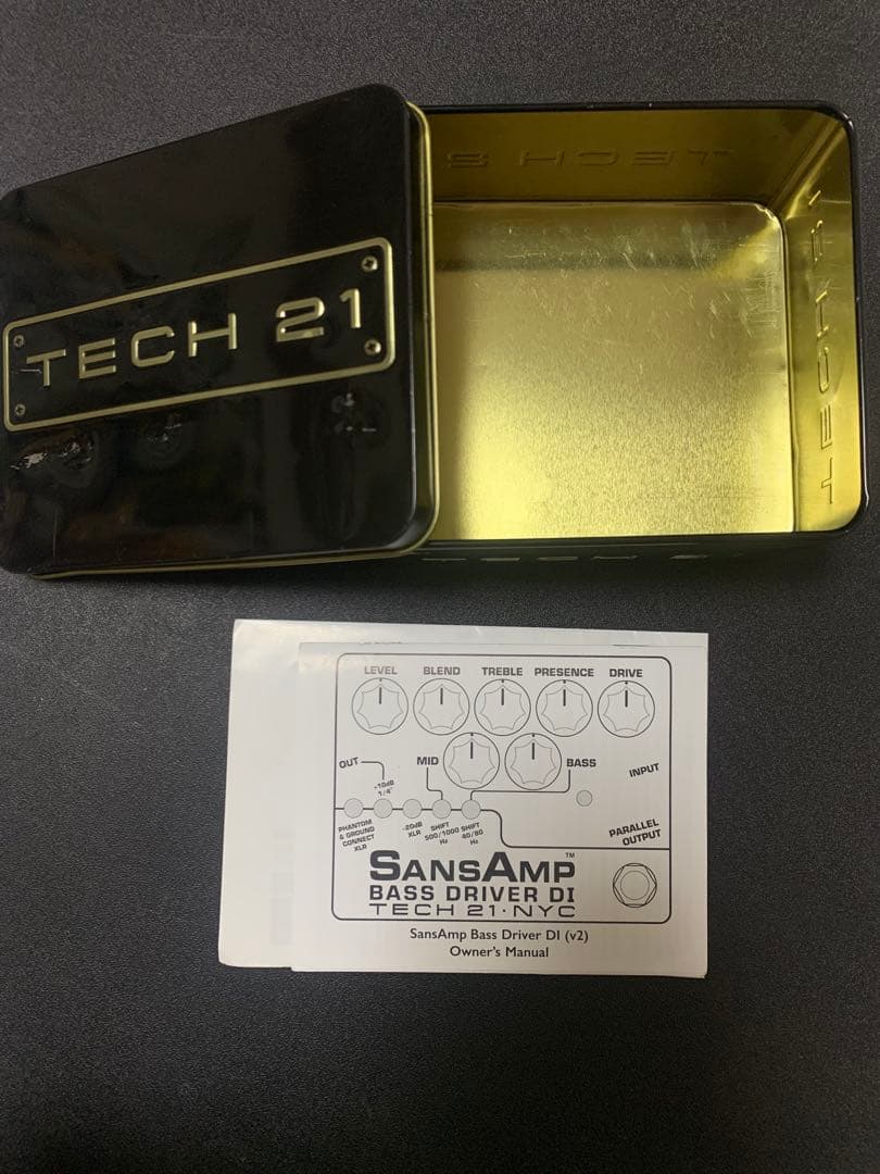 ベース TECH 21 SansAmp Bass D DI