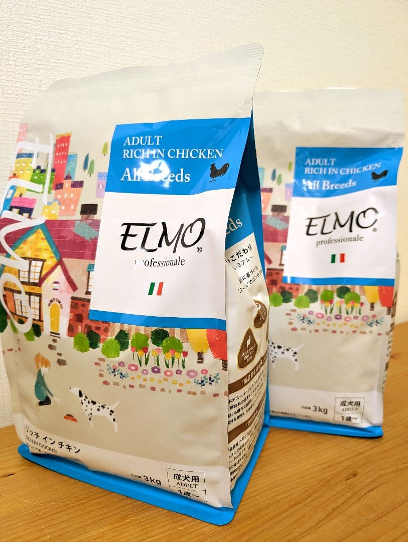 ELMO ドッグフード リッチチキン 3kgx2 (6kg)