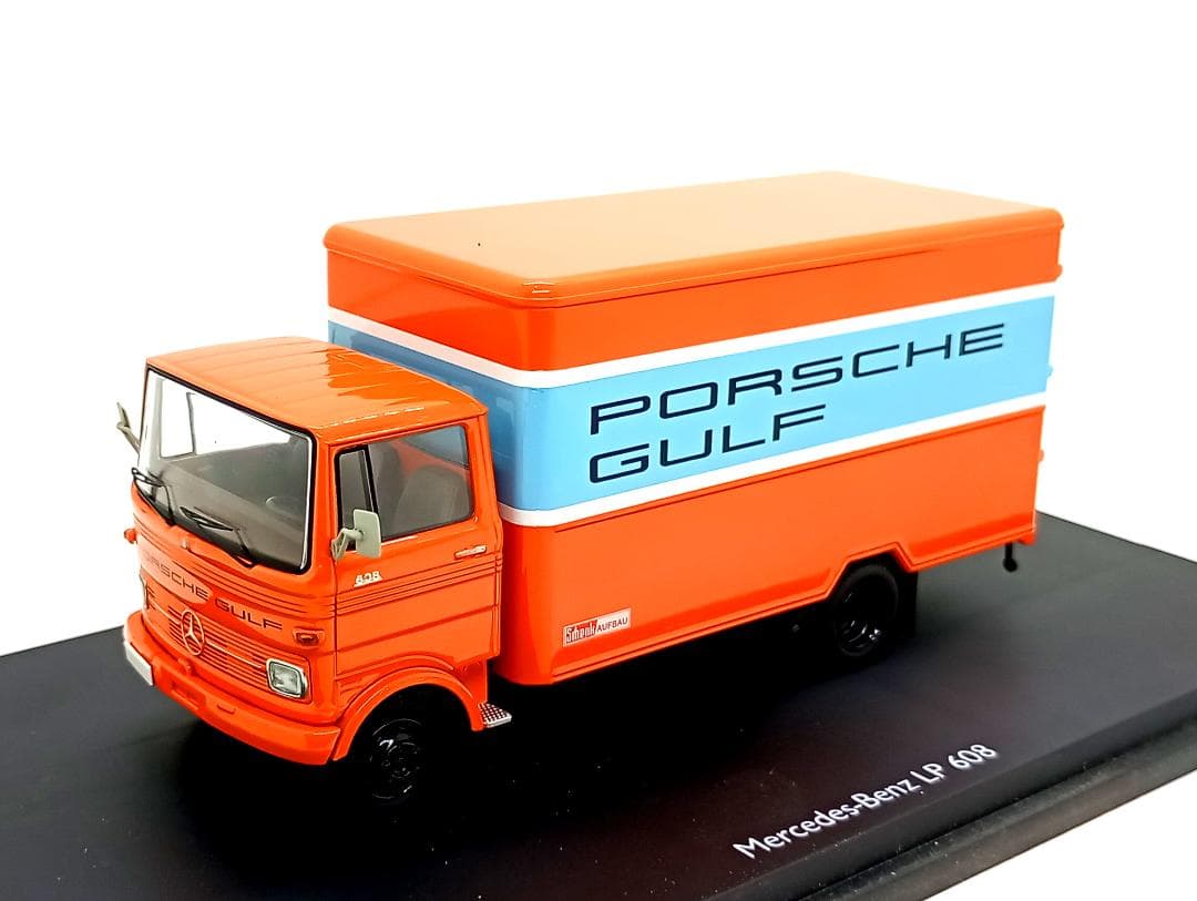 シュコー 1/43 メルセデス ベンツ LP608 ポルシェ ガルフ