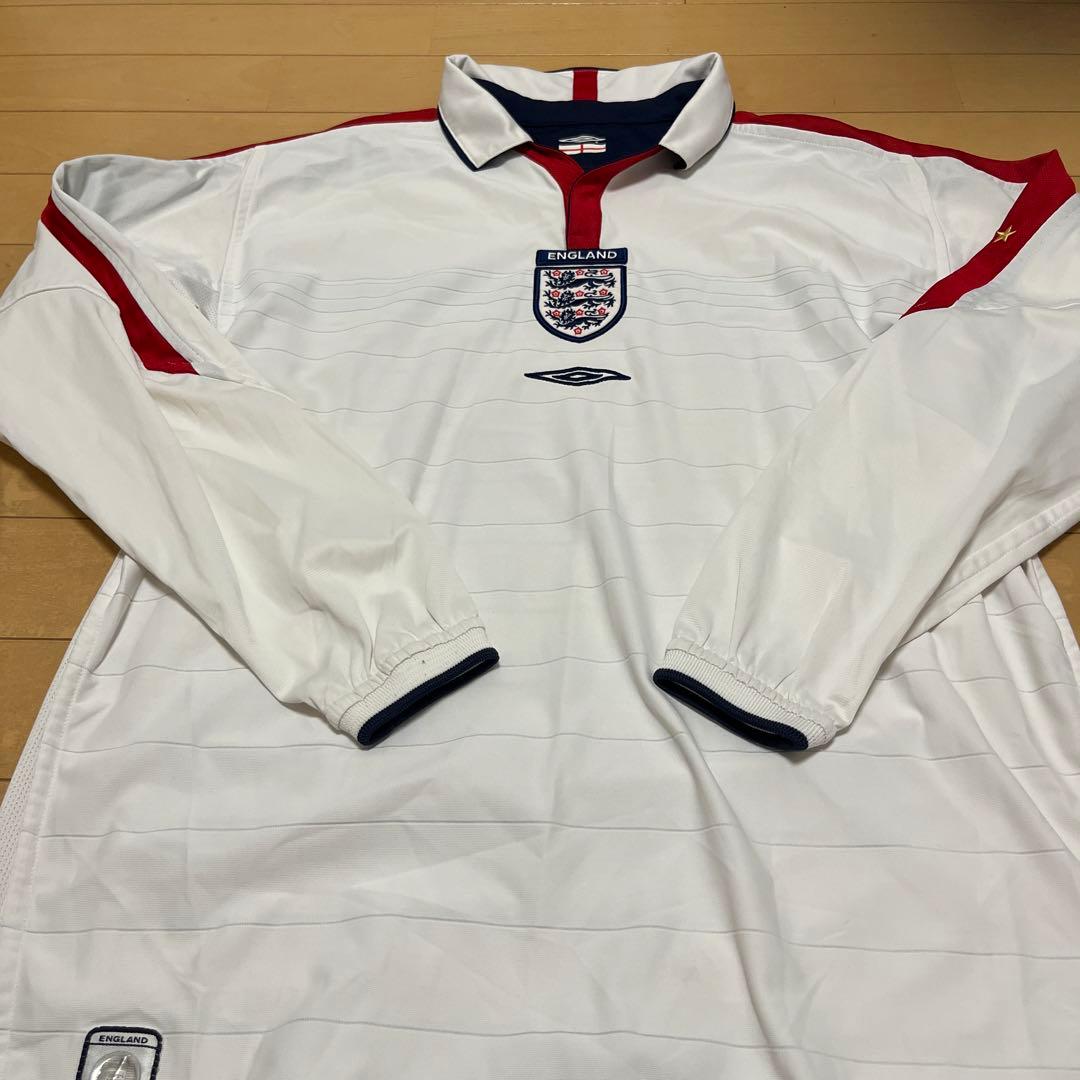 【希少品】アンブロ　イングランド代表　ゲームシャツ2003/2005 UMBRO