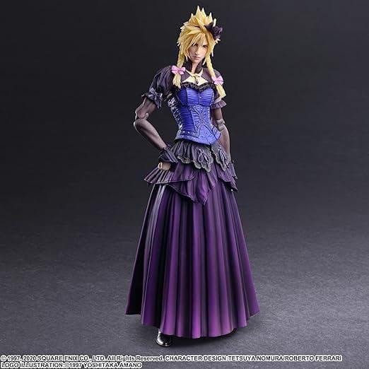 FF7 リメイク プレイアーツ改 クラウド・ストライフ ドレス Ver．