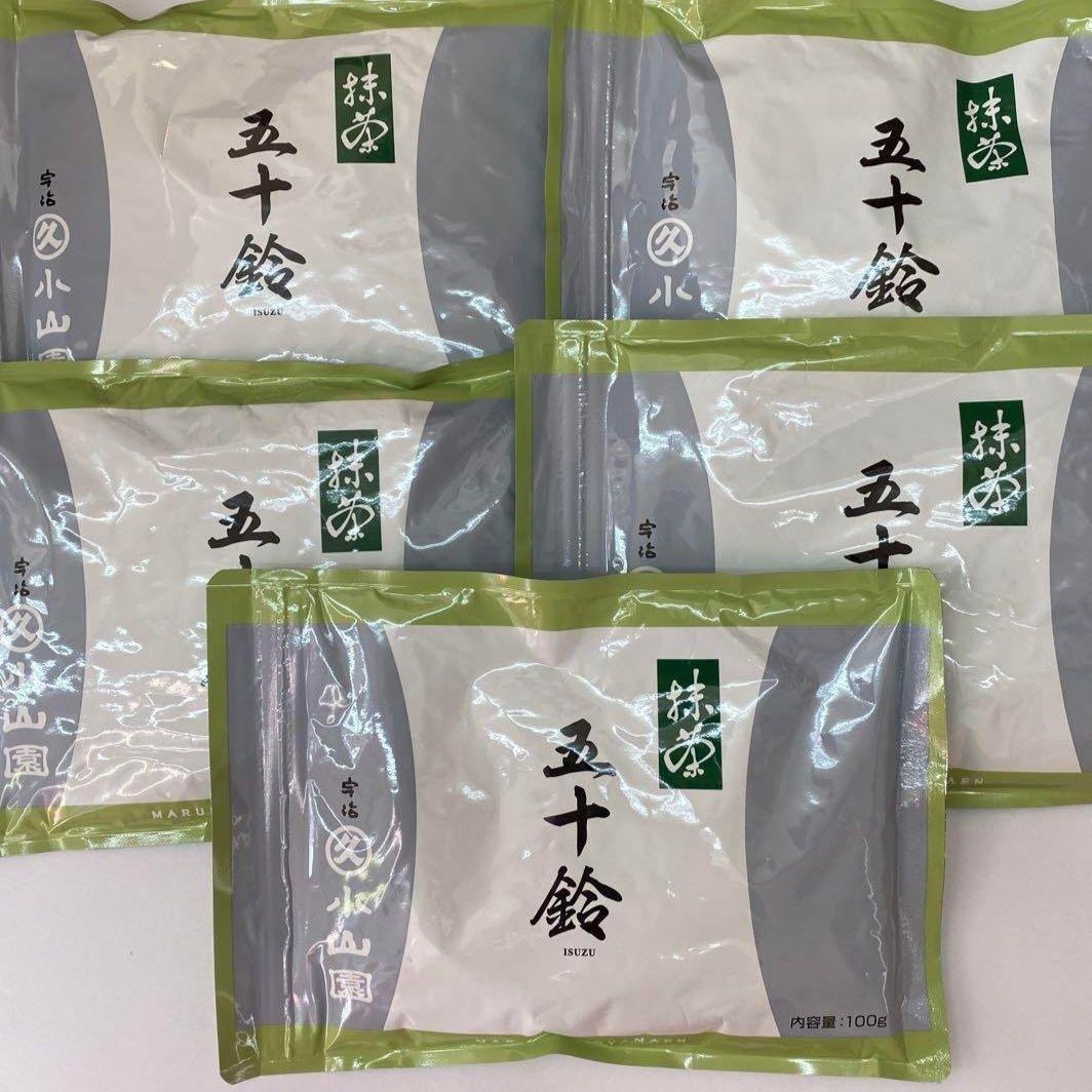 丸久小山園 抹茶 五十鈴 いすず 100g袋×10