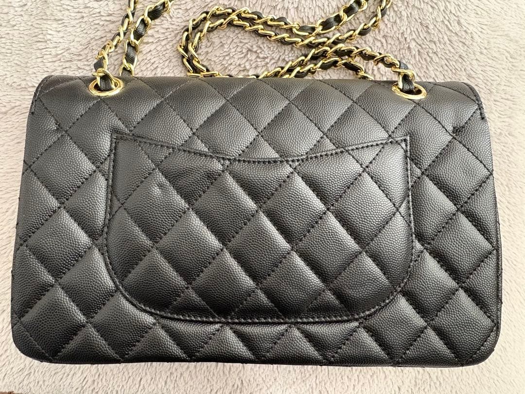 CHANEL ノベルティ マトラッセ キャビアスキン