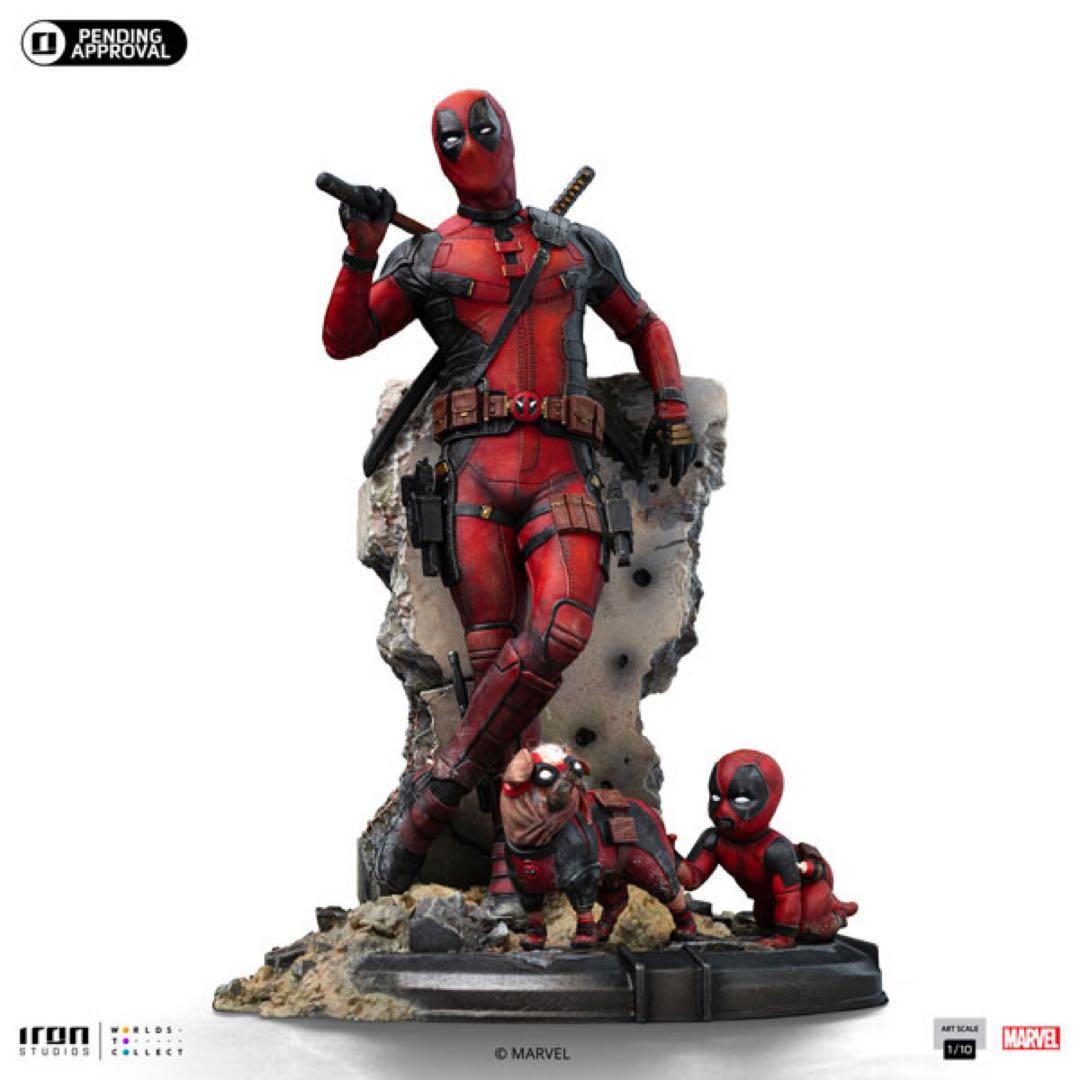 【最終値下げ】新品　デッドプール＆ウルヴァリン スタチュー2体セット