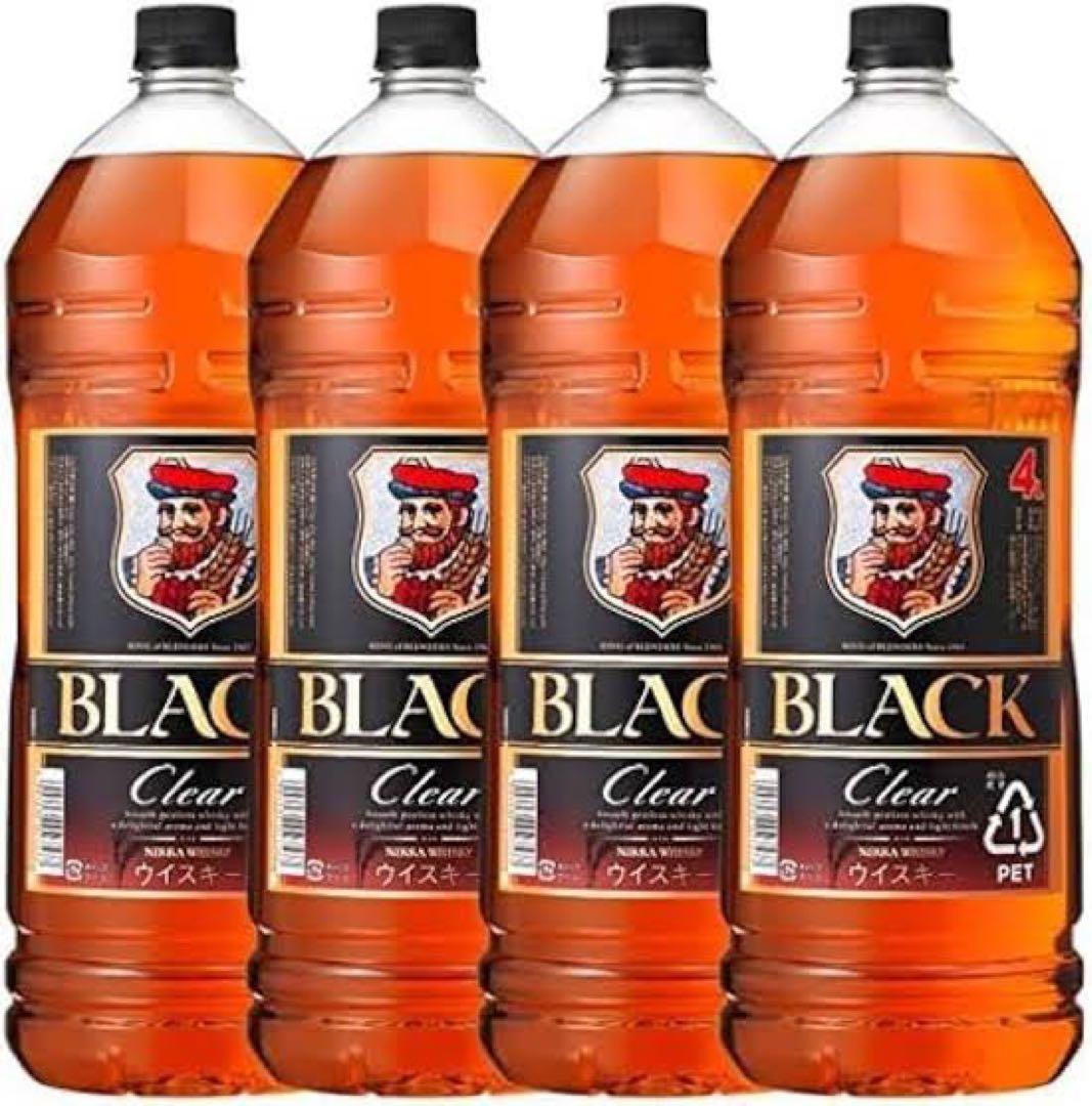 ブラックニッカ　 4L 4本セット