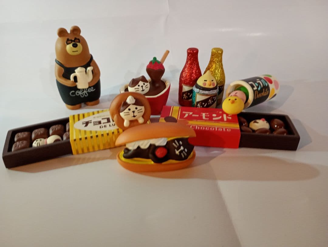 バレンタイン　チョコレート　デコレ　コンコンブル