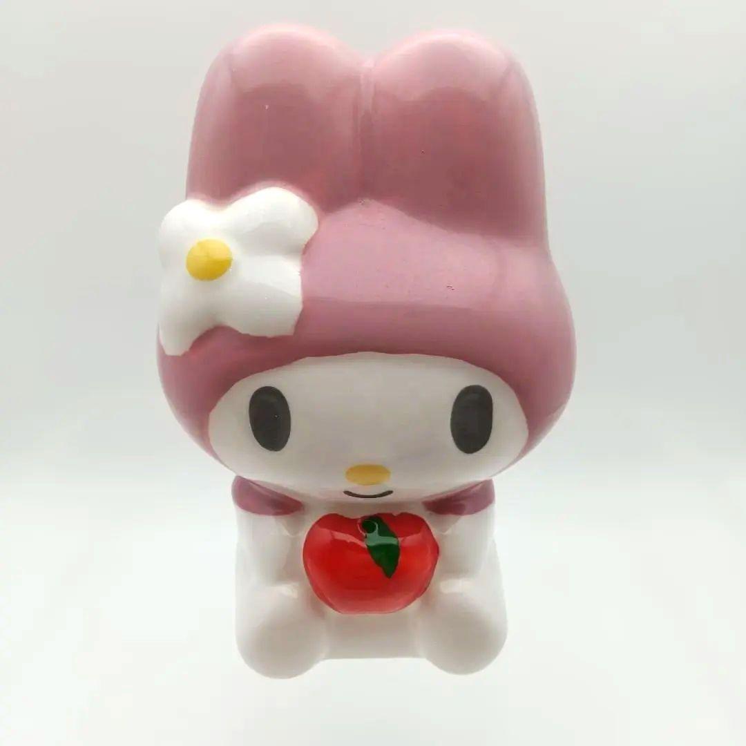 値下【希少・美品】マイメロディケーキオルゴール(2007年)貯金箱(2003年)