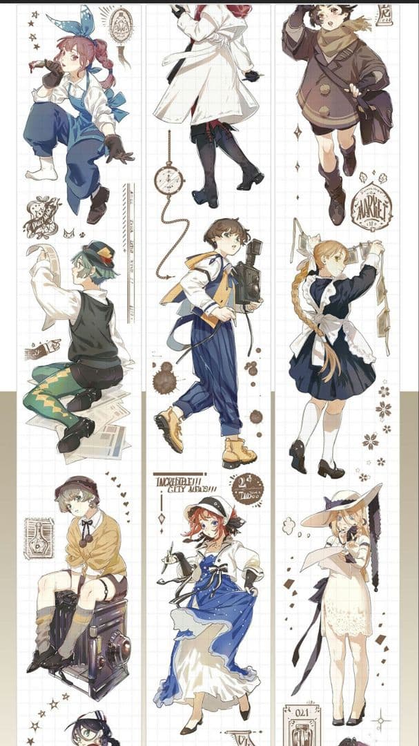 人物マステ127