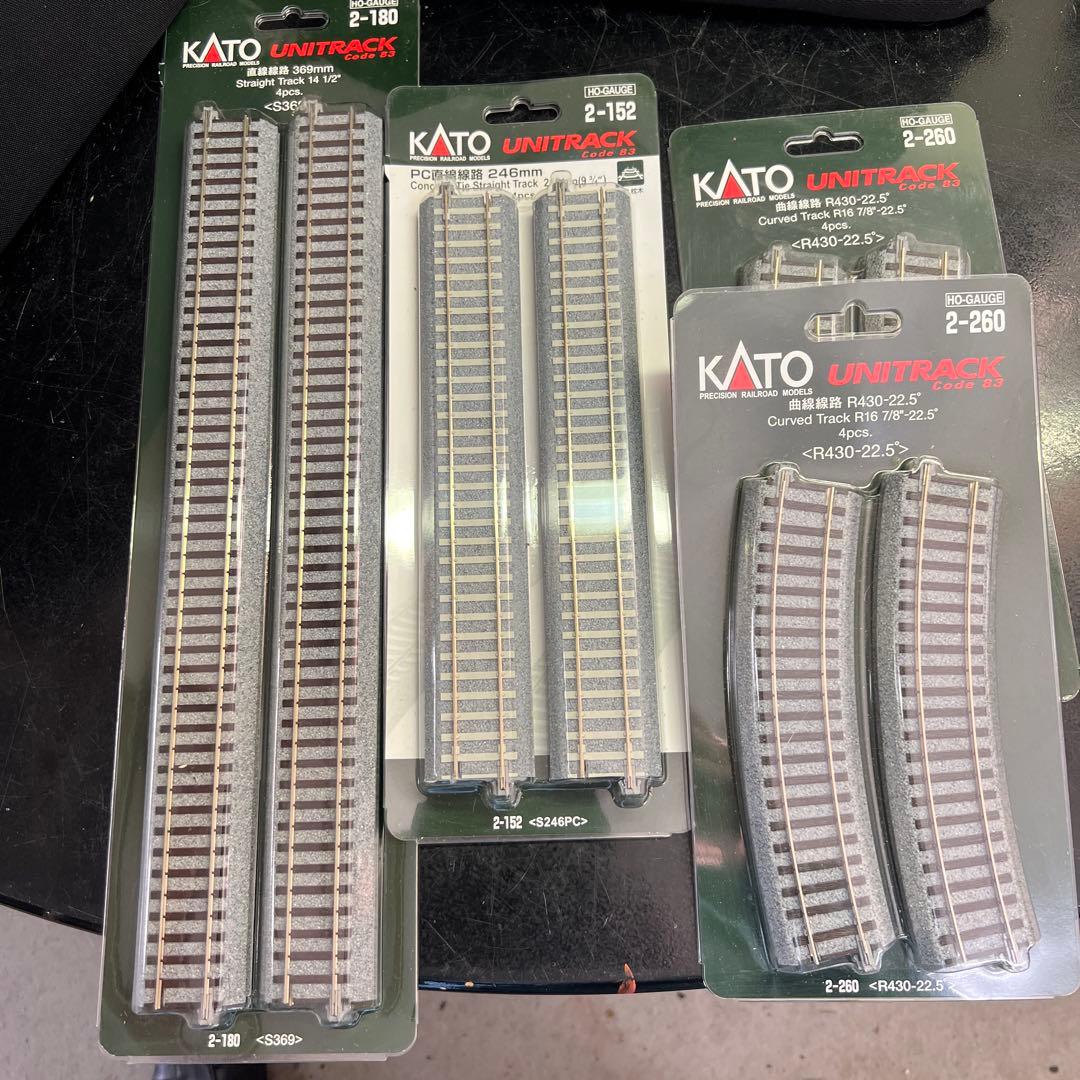 KATO HOゲージ、レール、ジオラマ24点セット
