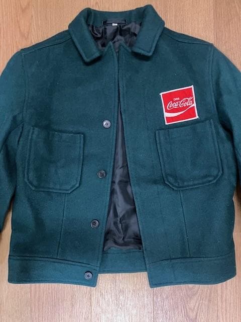 コカコーラ　ジャケット　ブルゾン　ジャンパー　非売品　本物