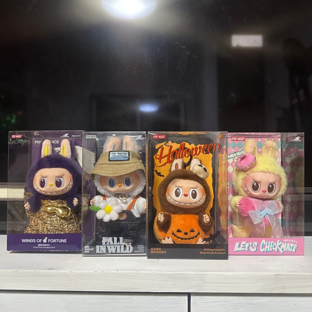 LABUBU 新品未開封 4点 完売限定品 POPMART MONSTERS