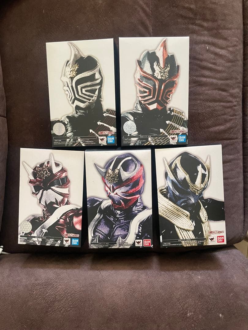 真骨彫　仮面ライダー響鬼・威吹鬼・轟鬼・斬鬼