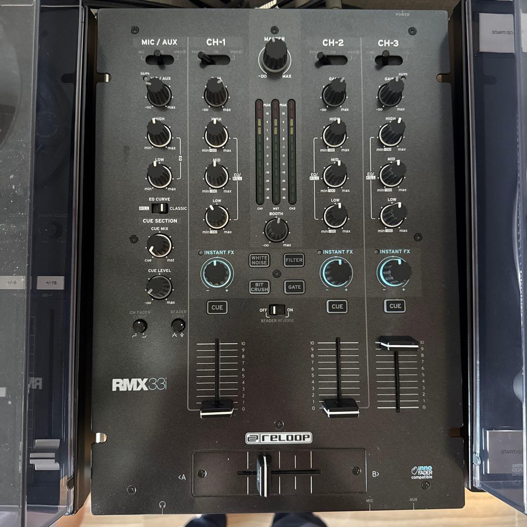 値下！【reLOOP】RMX-33i DJミキサー
