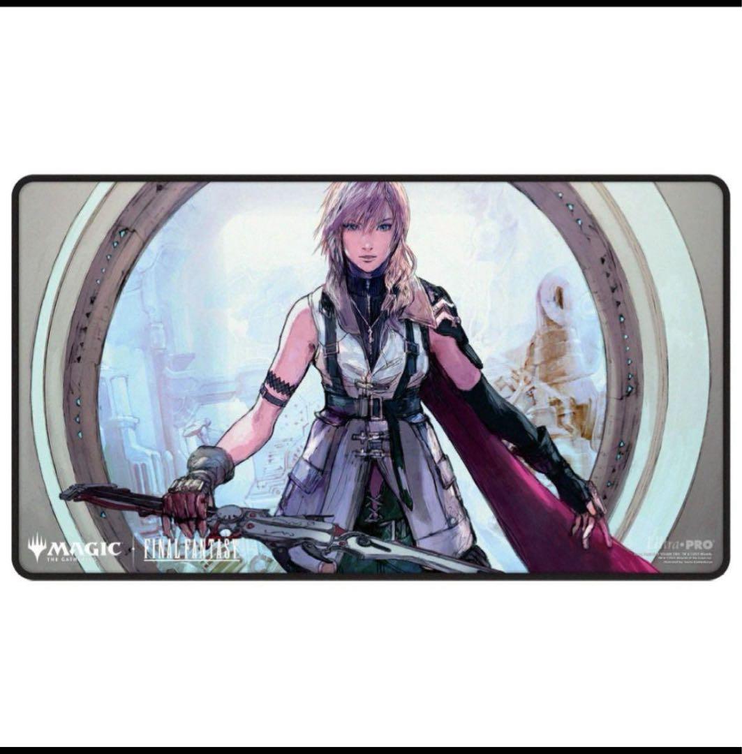 新品未開封 ライトニング プレイマット ファイナルファンタジー MTG FF