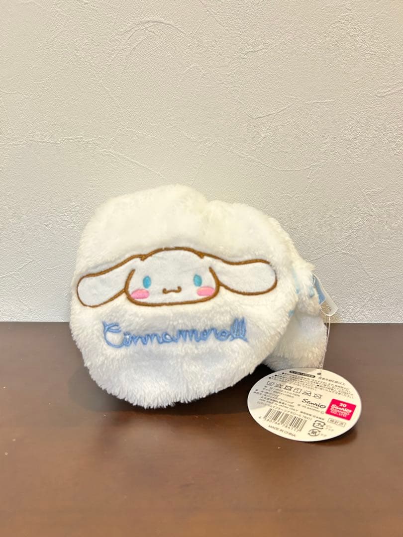 サンリオ　シナモロール　リバーシブルマフラー
