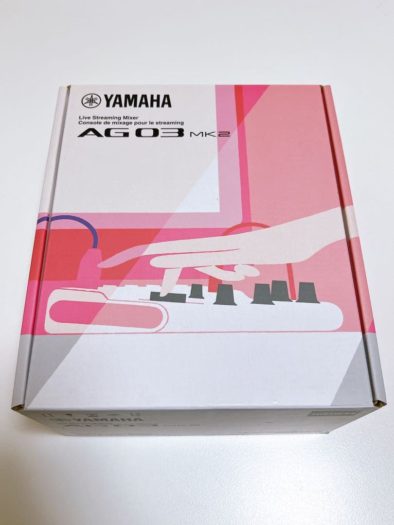 【新品未使用】YAMAHA AG03MK2 W ホワイト ヤマハ