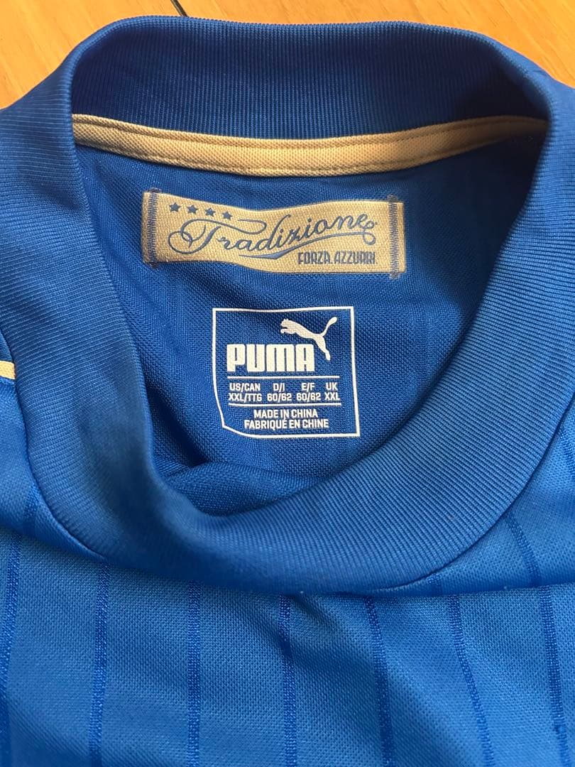 Puma イタリア代表 ストライプシャツ XXL