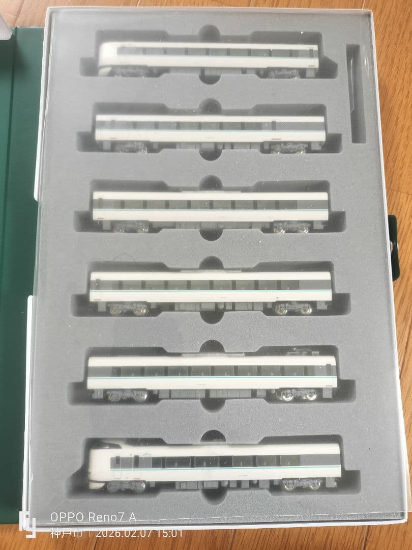 Nゲージカトー10-1179S287系全車白色LED室内灯付くろしお6両セット
