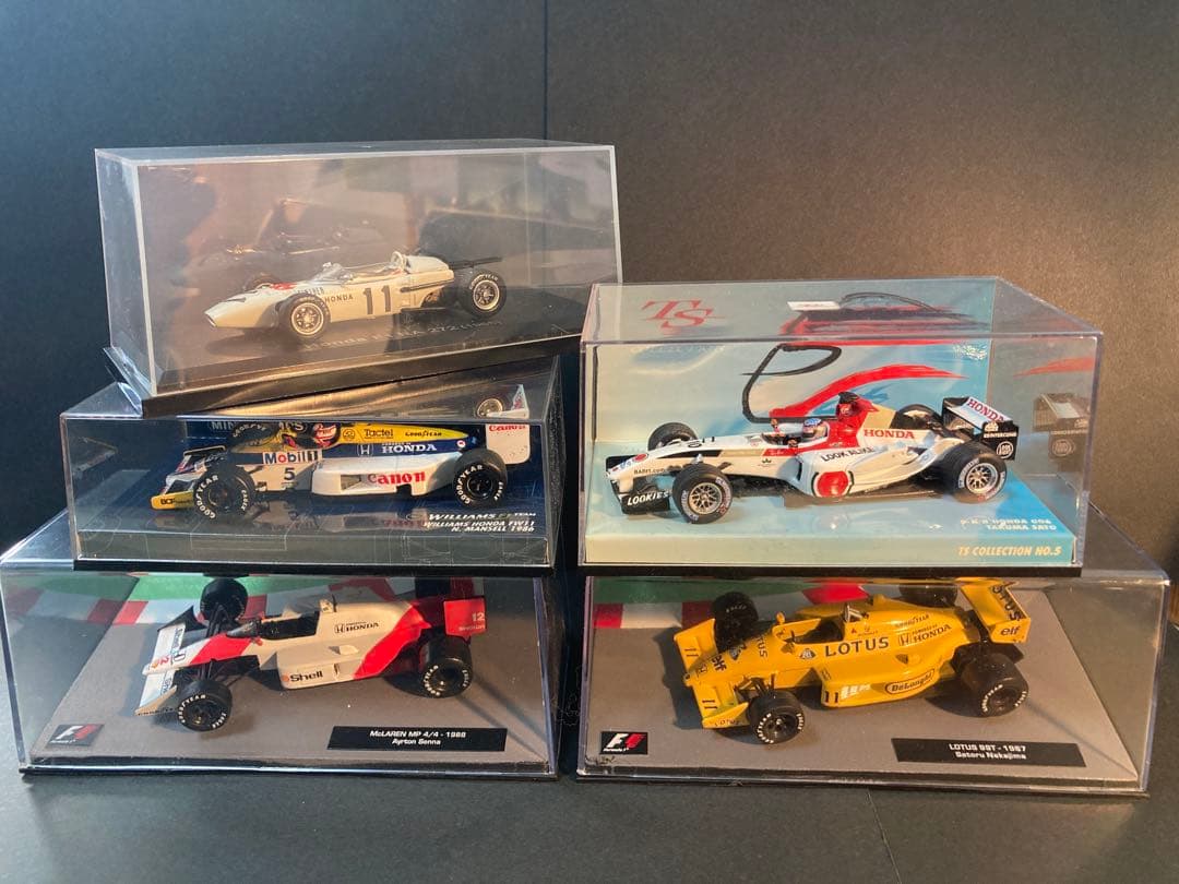 ハ*サ様 稀少チャンス！栄光のHONDA F1ヒストリー・コレクション５台セット