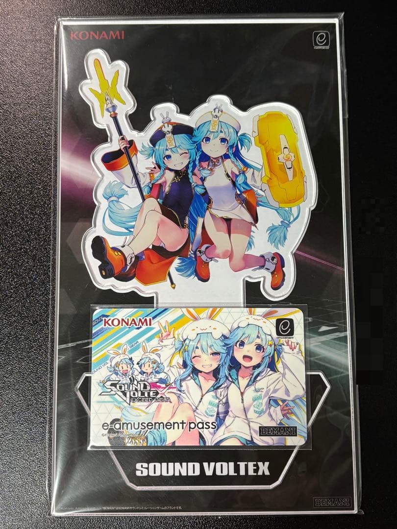 SDVX アクリルスタンド e-amusement pass 2点セット
