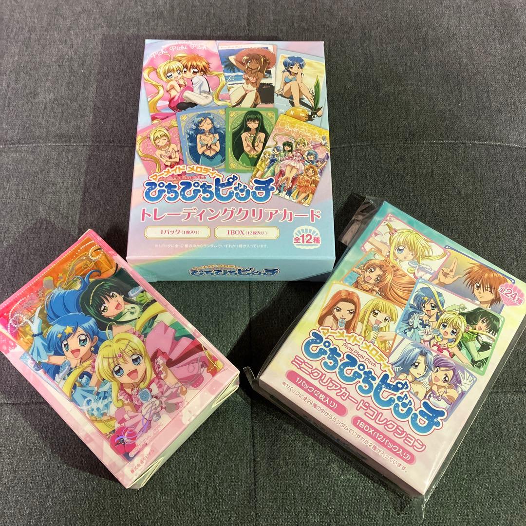 ぴちぴちピッチ　クリアカードコレクション　3種コンプリートセット