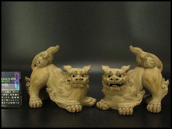 獅子一対(ZE410)