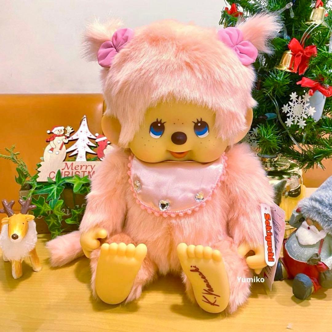 今日セール中　モンチッチぬいぐるみピンクK.yamasaki Limited