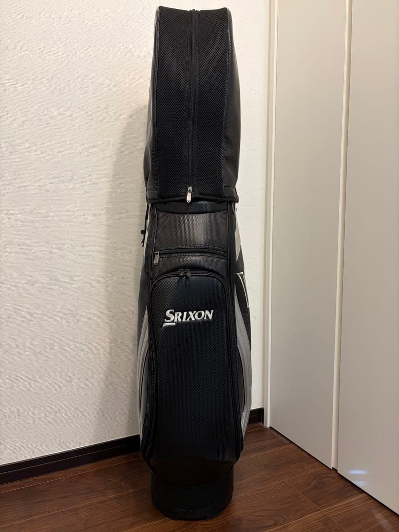 Srixon キャディバッグ ブラック/シルバー