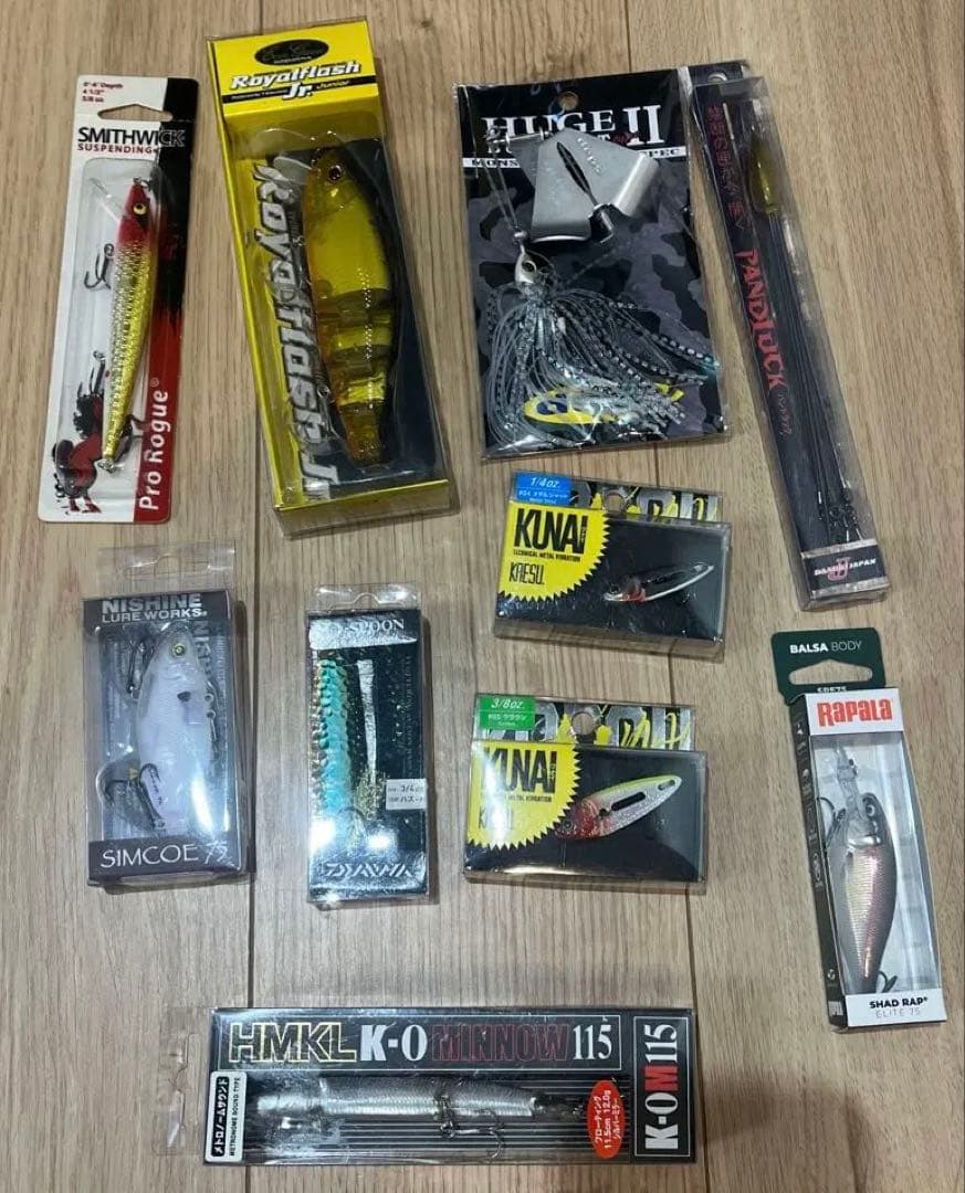 エバーグリーン デプス ジャッカル ニシネルアー ラパラ ダイワ カエス 新品