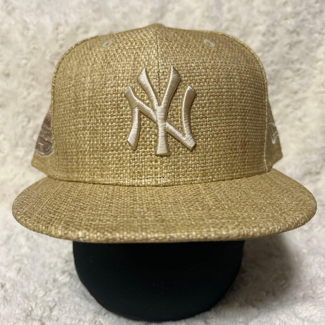 【新品】ニューエラ ✖️ニューヨーク・ヤンキース　ペーパーストロー　キャップ