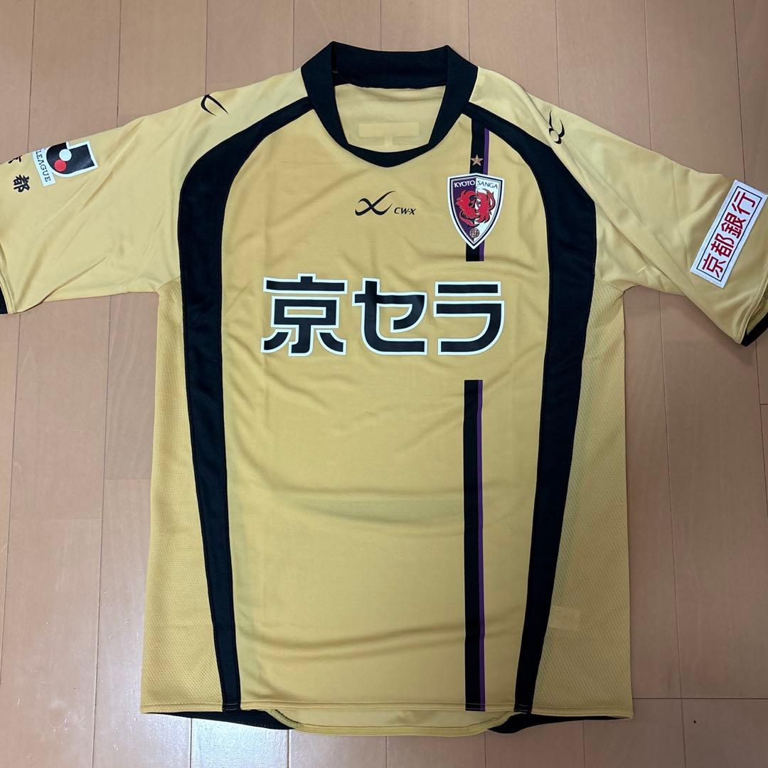 レア！　京都サンガ　ユニフォーム　L ワコール　ゴールド