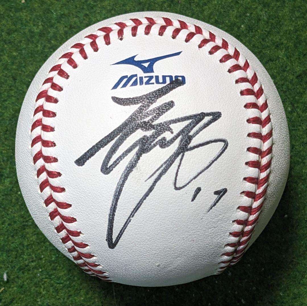 【値下げ】大谷翔平　直筆サインボール　日本ハム時代　NPB公式試合球ケース付