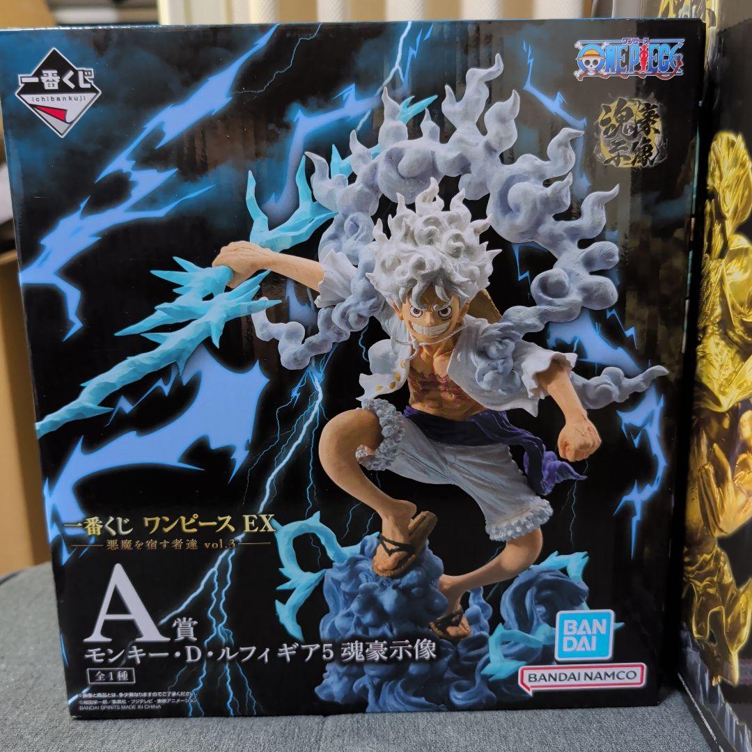一番くじワンピースEX 悪魔を宿す者達　A賞D賞ラストワン賞　3体セット