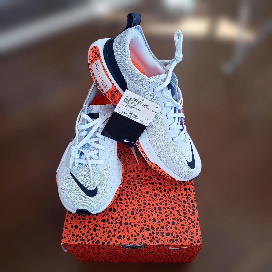 Nike Invincible Run 3 ホワイト/オレンジ/ブラック