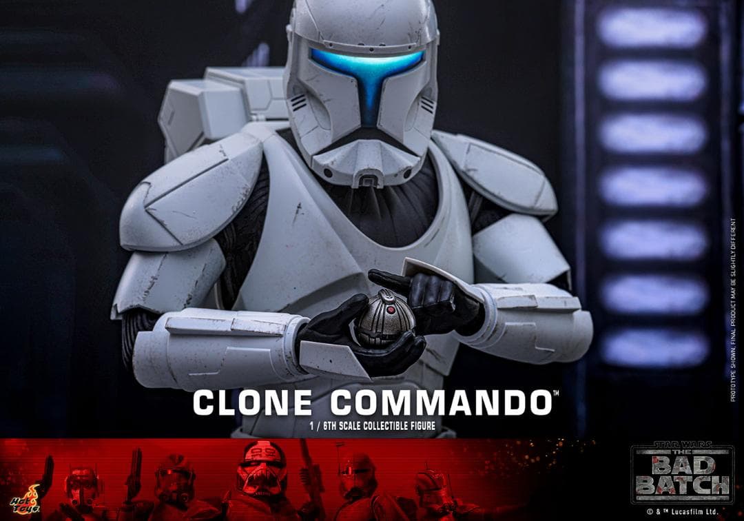 ホットトイズ 1/6 スター・ウォーズ クローン・コマンドー TMS131