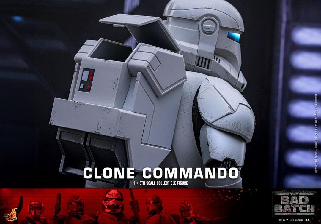 ホットトイズ 1/6 スター・ウォーズ クローン・コマンドー TMS131