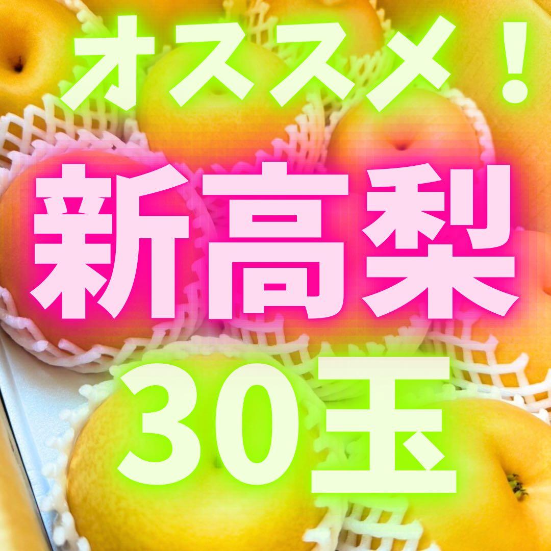 梨　新高梨　30玉　　02