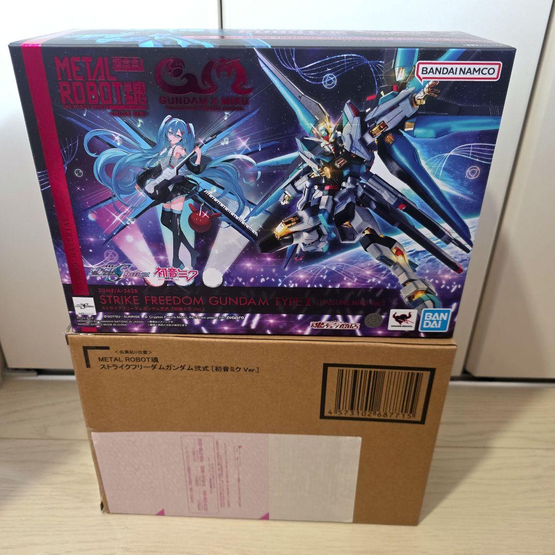L ROBOT魂 ストライクフリーダムガンダム弐式 初音ミク Ver.