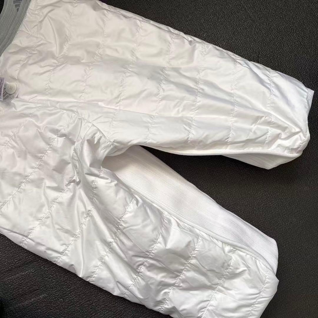 92cm白新品27500円アディダスゴルフ/メンズ/秋冬/中綿ストレッチパンツ/