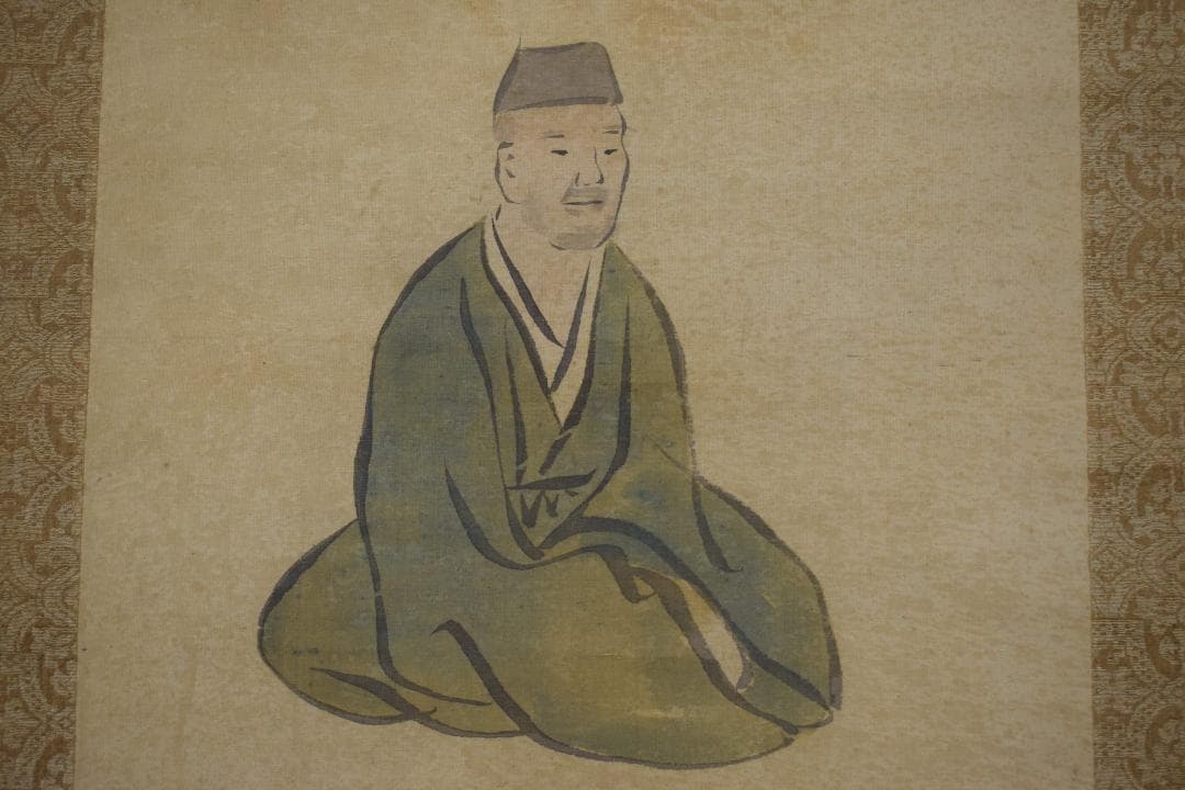 作者不詳/芭蕉/嵐雪/其角/三幅対/掛軸☆宝船☆Y-215　JM