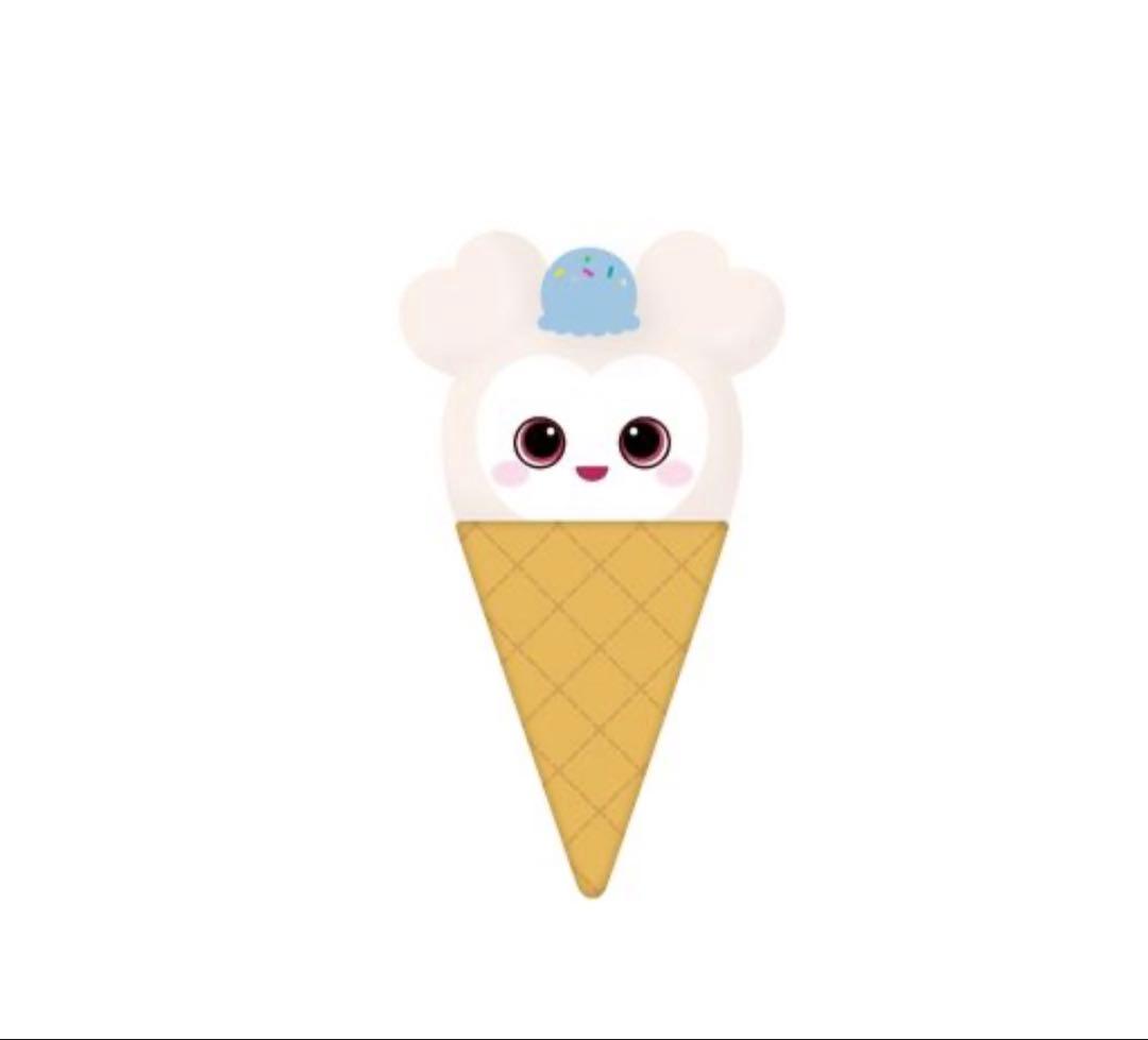 twice アイス ぬいぐるみバッチ